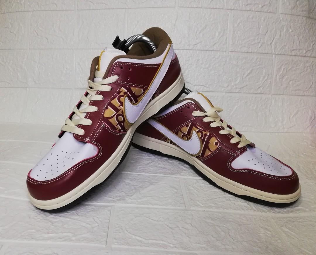 NIKE SB DIOR LOW CUT, Men's Fashion, Footwear, Sneakers on Carousell