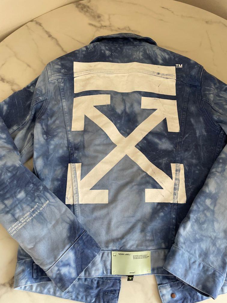 OFF White x END Denim Jacket Chemical Wash