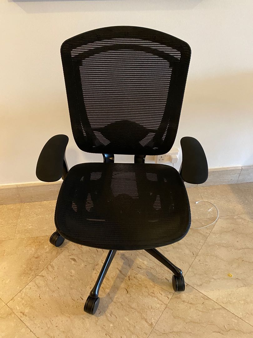 Okamura Contessa full mesh ergonomic chair, Furniture & Home Living