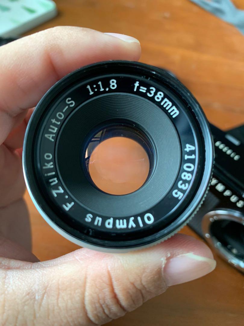 Olympus Pen FT Black with Zuiko 38mm F1.8 + 50-90mm zoom lens