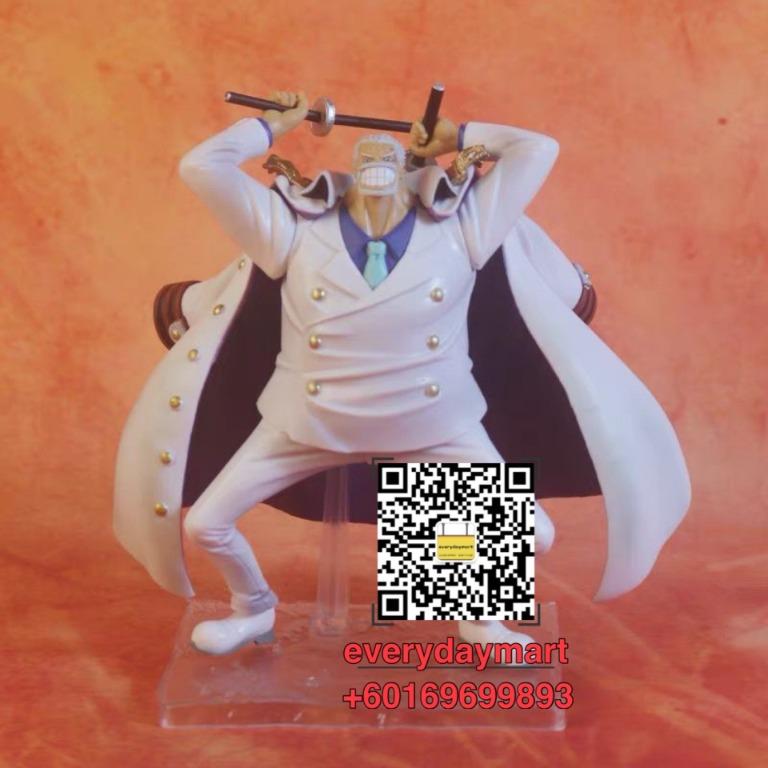 One Piece Monkey D Garp Marine Vice Admiral Statues Action Figure Toys 海贼王海军大将卡普 手办模型摆件 Hobbies Toys Toys Games On Carousell