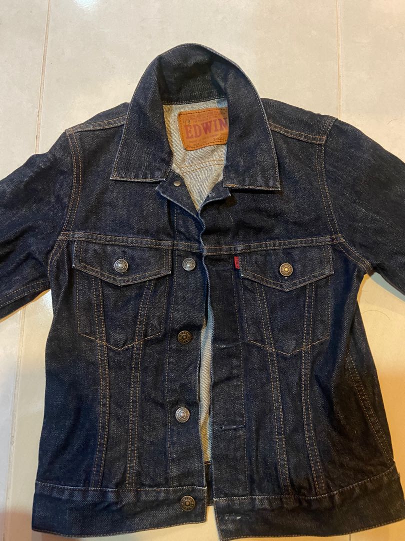 Jaket jeans edwin original top