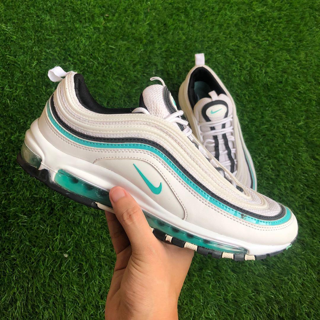 women nike wmns air max 97 white aurora green stores
