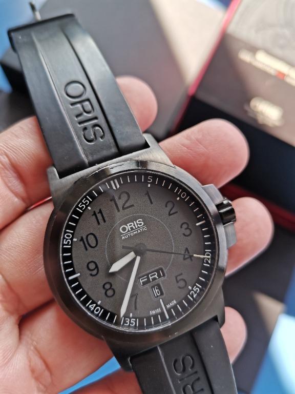 Oris BC3 Advanced Day Date PVD 42mm Auto Luxury Watches on Carousell