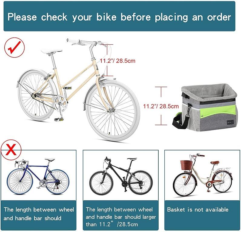 Petsfit safety dog bike basket sale