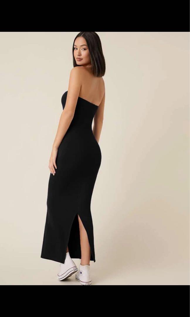 Plt black bandeau dress store