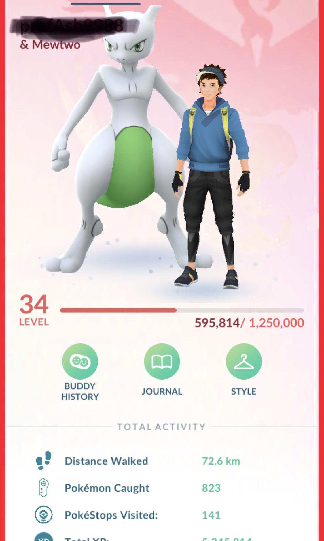 Pokemon Go Level 34 Red With 2 Legendary Video Gaming Gaming Accessories Interactive Gaming Figures On Carousell