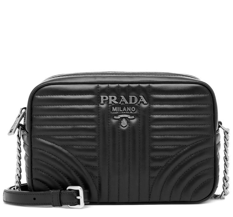 Prada Diagramme Leather Bag, Women's Fashion, Bags & Wallets, Cross-body  Bags on Carousell