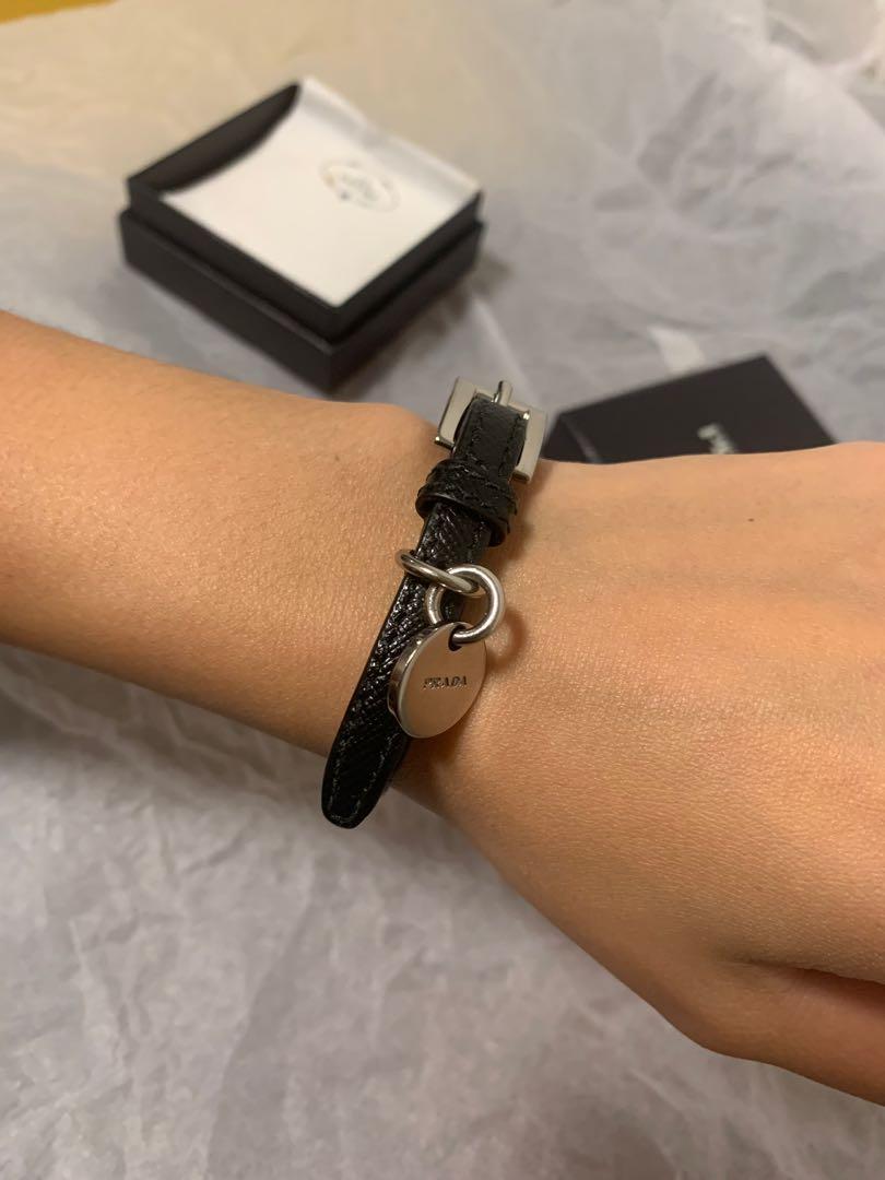 Saffiano clearance leather bracelet