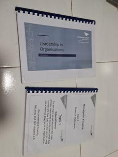 P.S.B Lecture notes for Degree in Business Mgt.