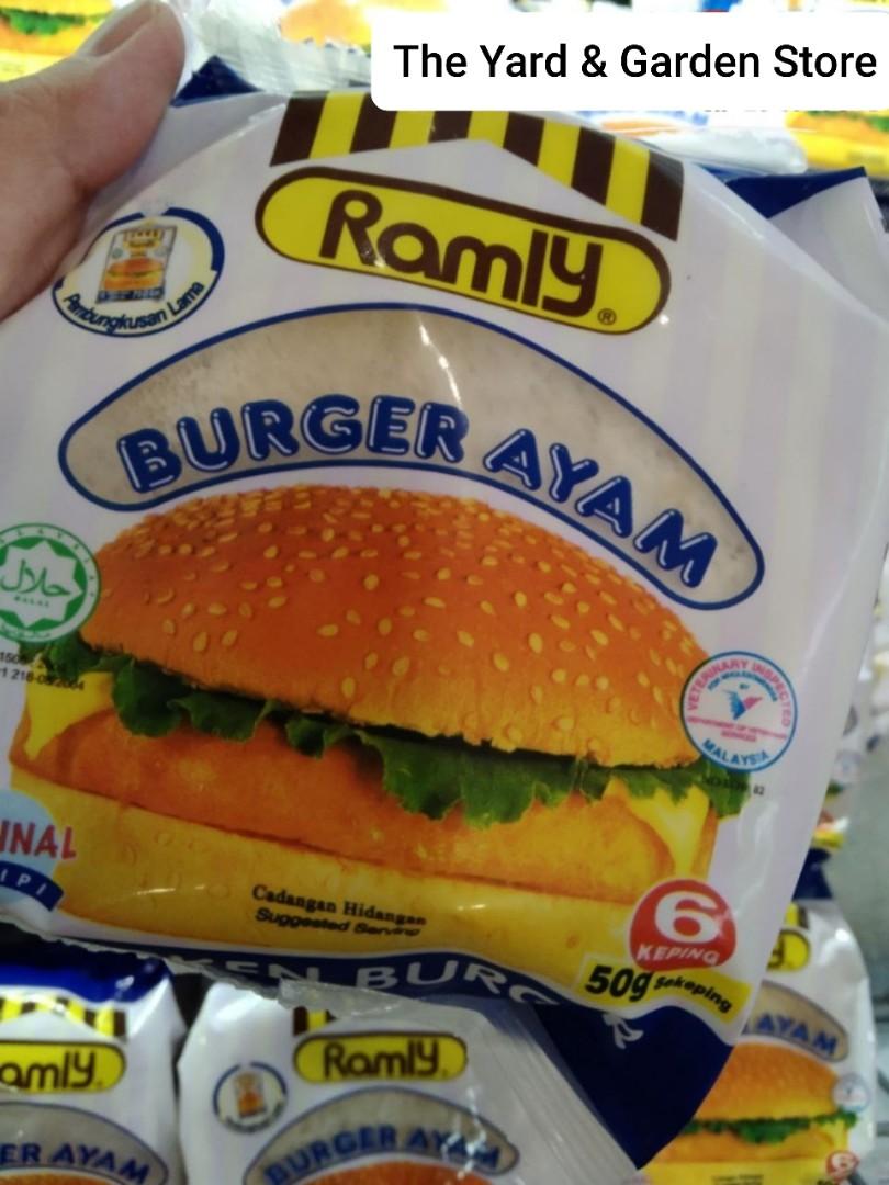 Ramly burger ayam Malaysia :