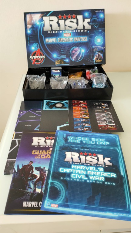 RISK Marvel version, Hobbies & Toys, Toys & Games on Carousell