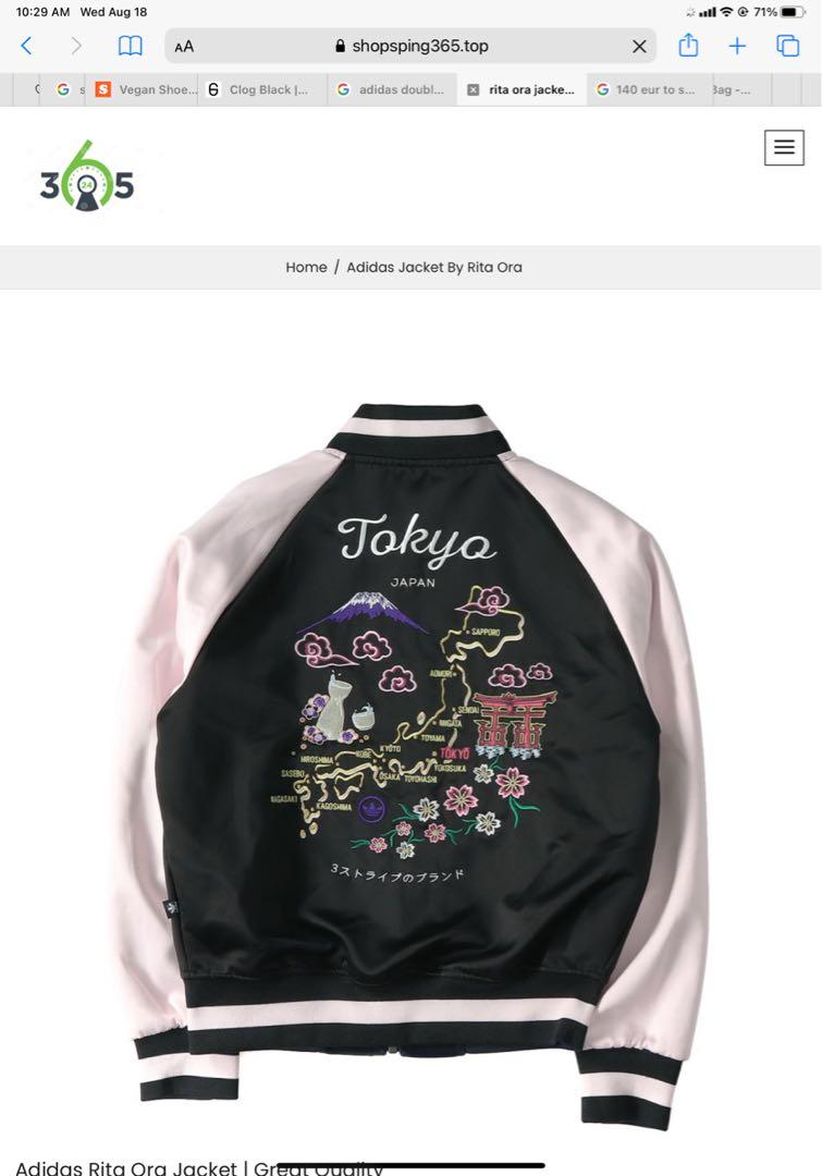 Rita ora adidas jacket tokyo discount