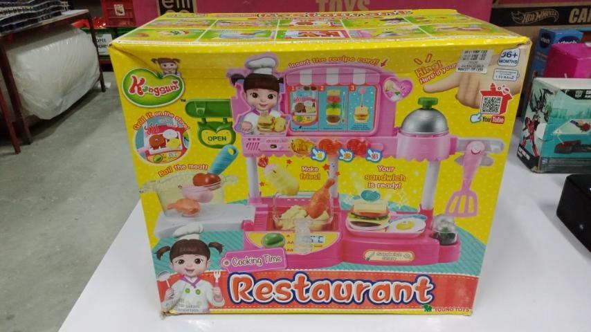 SALE! KONGSUNI RESTAURANT (Category: Storybooks) located in Quezon City. Submitted by jean-briones0406 (Listing ID 1107926830, Image 1). Description: We are selling this KONGSUNI RESTAURANT for only Php 1,800.00 less 40%discount from the original price of 2,999.75! ✔️ISSUE:Dented packaging but never been opened ✔️Brand new ✔️1pc.on-hand ✔️ETD is 1-3 business days process and delivery after payment verification for Metro Manila! ✔️Free delivery fo