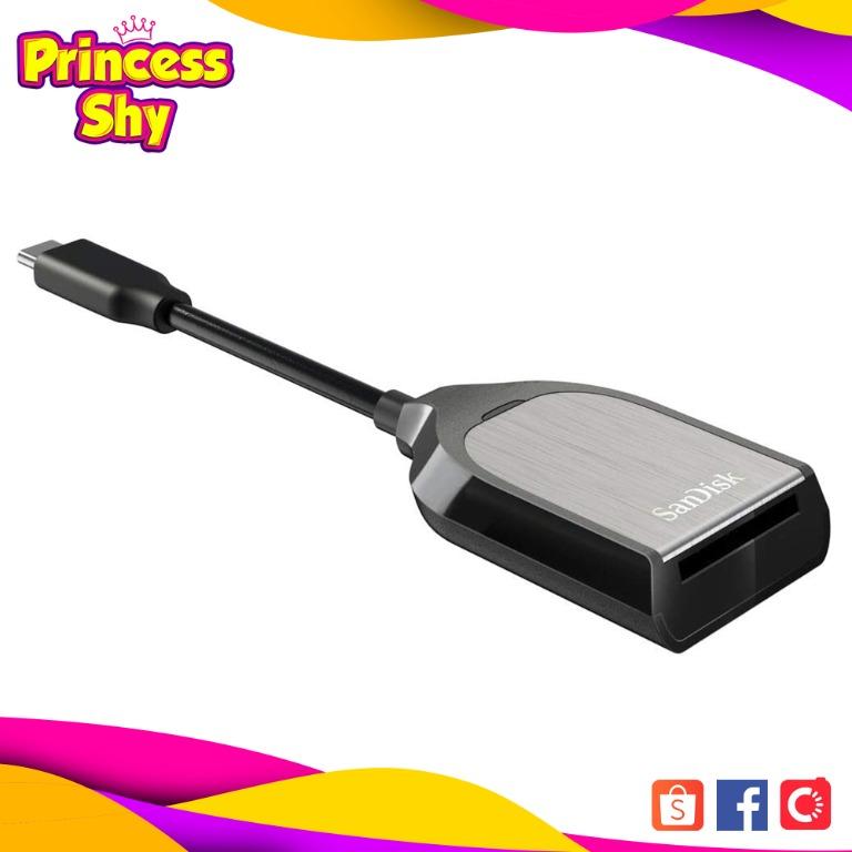 SanDisk Extreme PRO SD UHS-II USB Type C Reader SDDR-409-G46 (Category: Hard Disks & Thumbdrives) located in San Juan City. Submitted by princessshyph (Listing ID 1107952341, Image 1). Description: Brand: SanDisk Extreme PRO SD UHS-II USB Type C Reader Model: SDDR-409-G46 Connector USB-C Compatibility: UHS-II, UHS-I and non-UHS SD cards Mac and PC devices with a USB-C port A super-fast SD card reader with a USB-C connector, the SanDisk Extreme PR