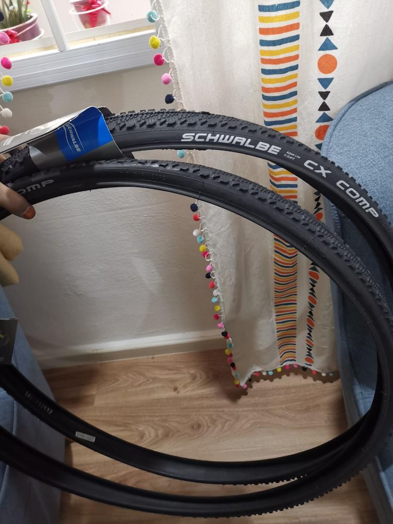 Schwalbe 700 x 30 CX Comp Cyclocross tyres Sports Equipment