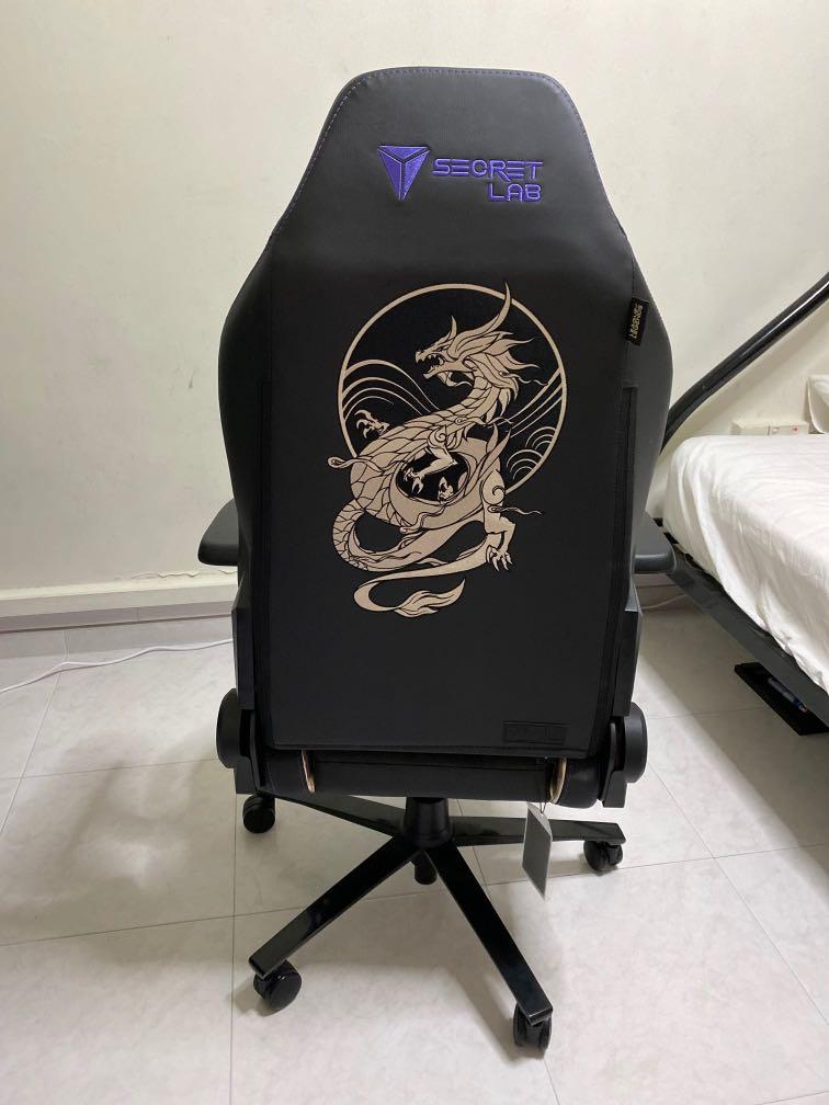 Secret lab omega KDA limited edition gaming chair, Furniture & Home ...