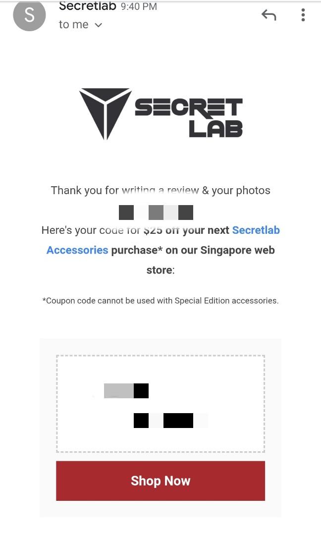 Secret labs coupon discount 2021