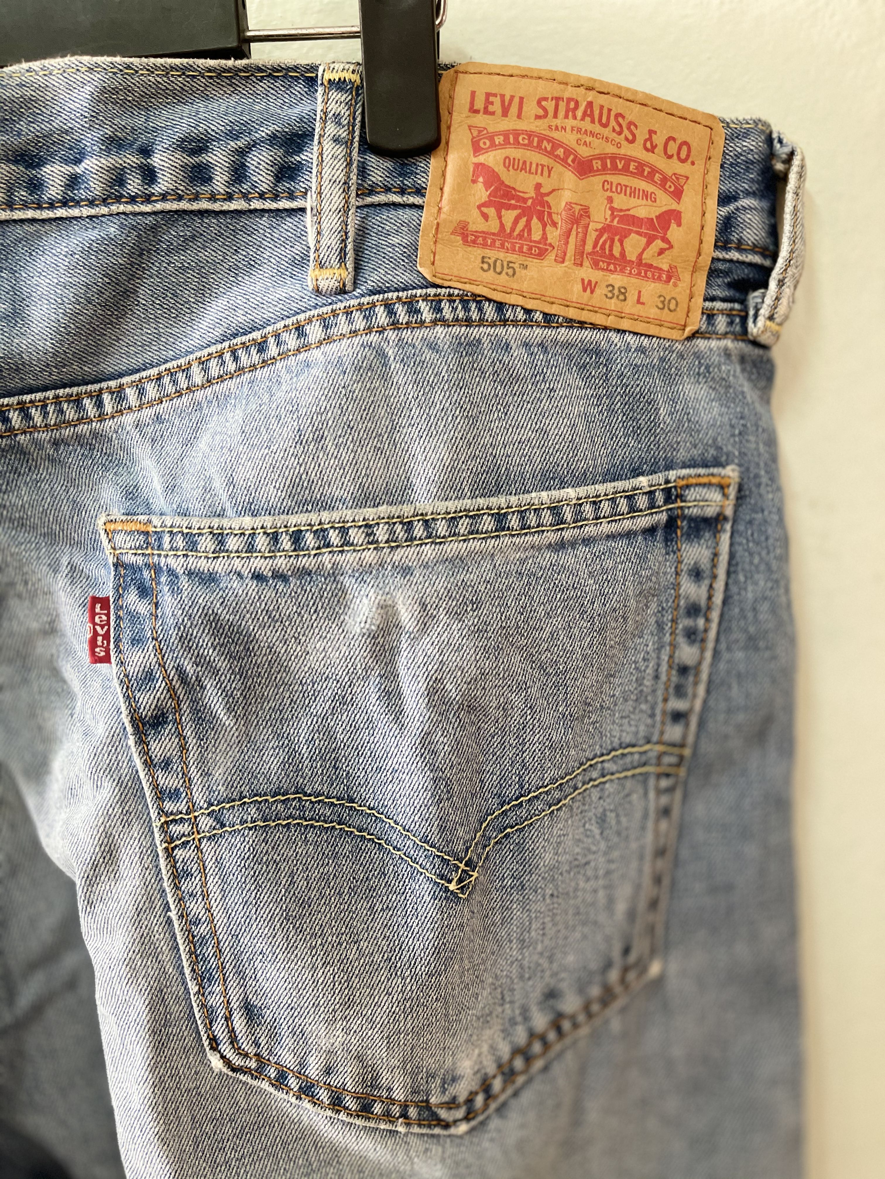 Seluar Jeans Lelaki Levi S 505 Men S Fashion Clothes Bottoms On Carousell