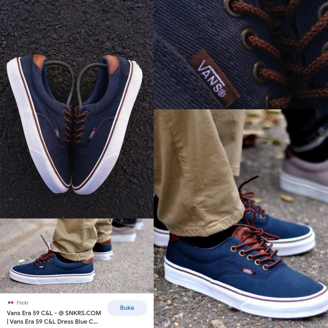 vans era 59 blue