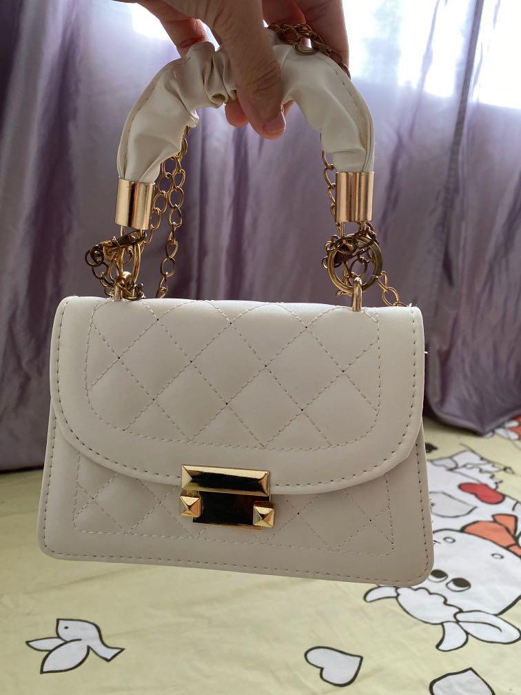 Shein Minimalist White Bag, Women's Fashion, Bags & Wallets, Shoulder Bags  on Carousell