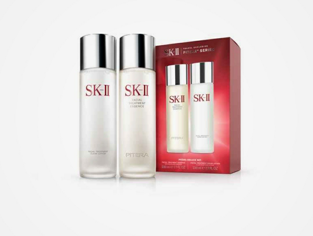 SK-II PITERA DELUXE SET ( FACIAL TREATMENT ESSENCE 230ML + FACIAL ...