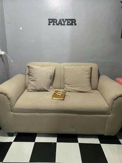 Sofa Beige Tan Brown Khaki plus other Furnitures for Sale. Sink Bed Piano Keyboard 😊