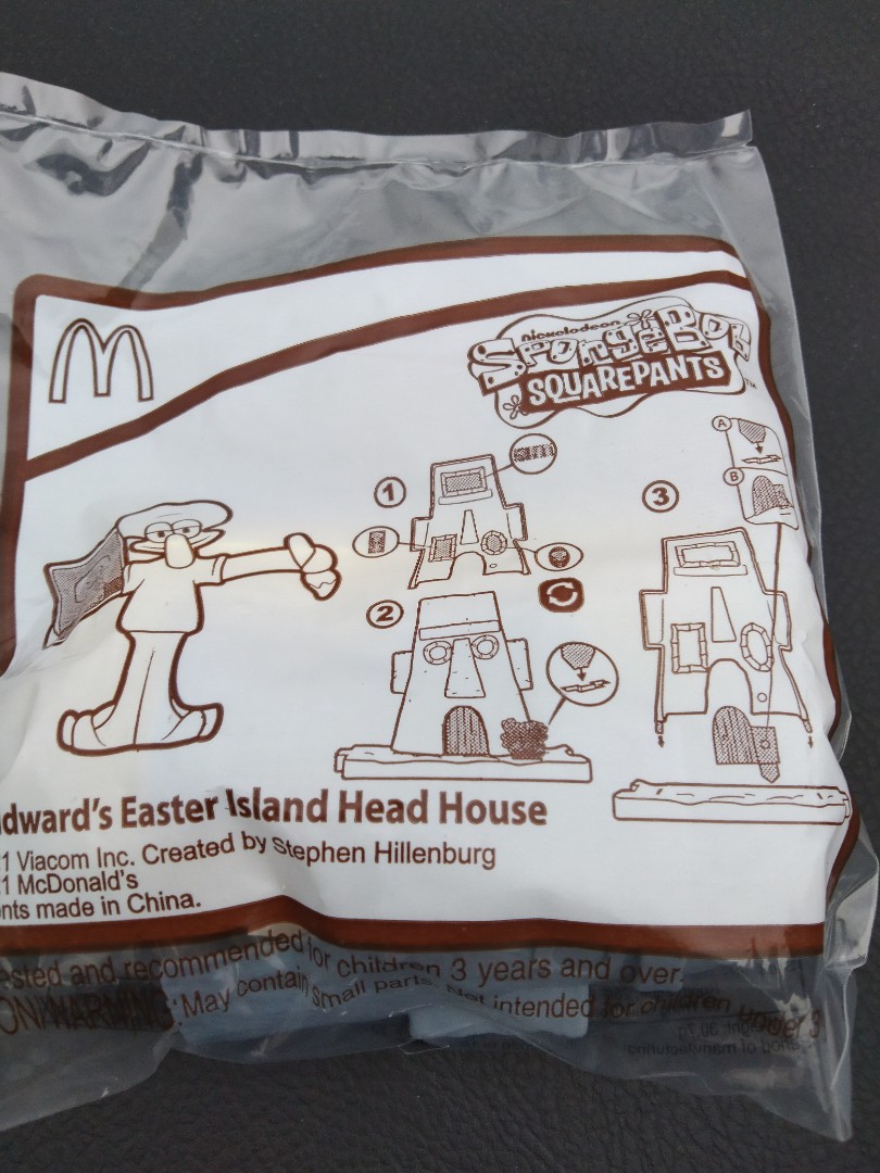 SpongebobSquidward's Easter Island Head House, Hobbies & Toys
