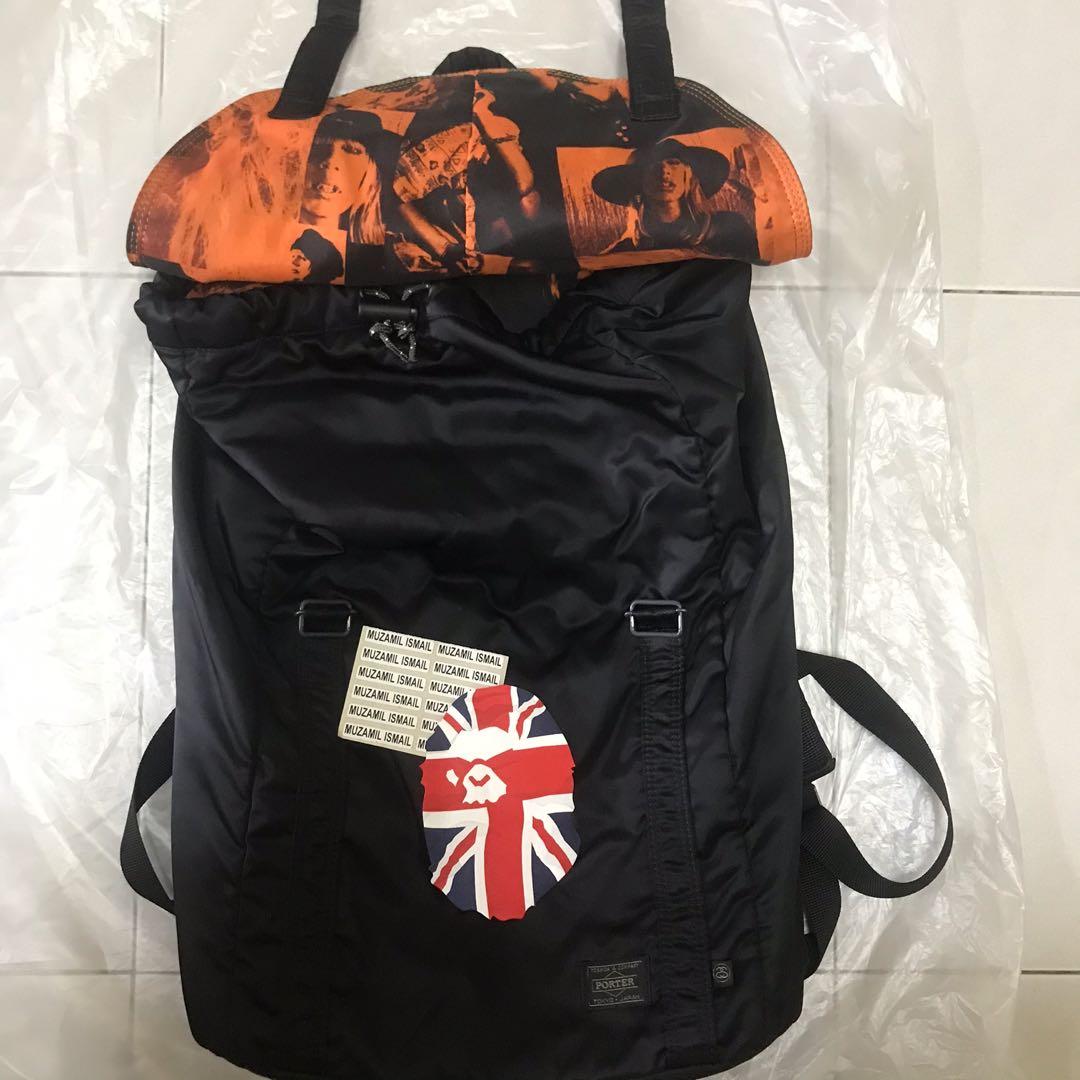 Stussy X Porter Backpack Men s Fashion Bags Backpacks on Carousell