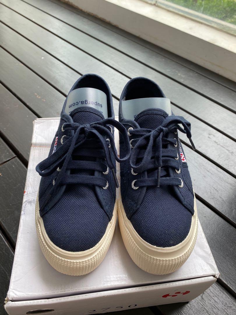 Superga navy store