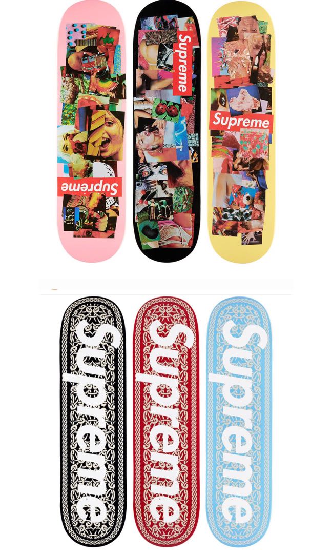 supreme stack skateboard
