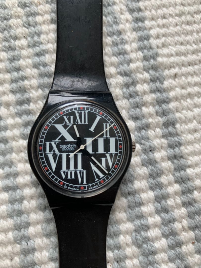 swatch black white