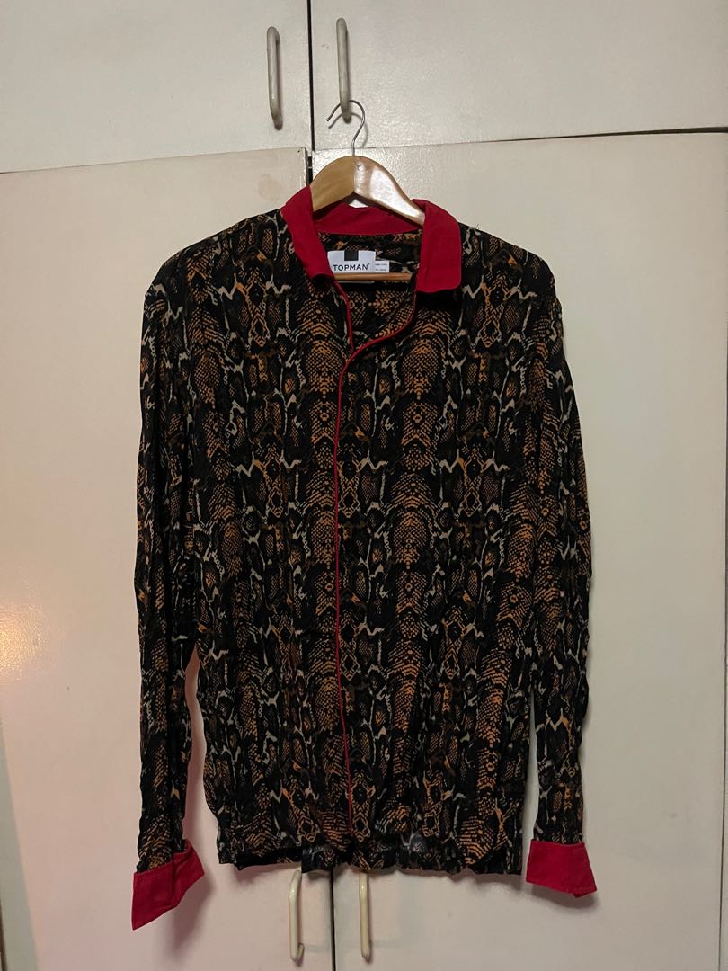 topman snakeskin jacket