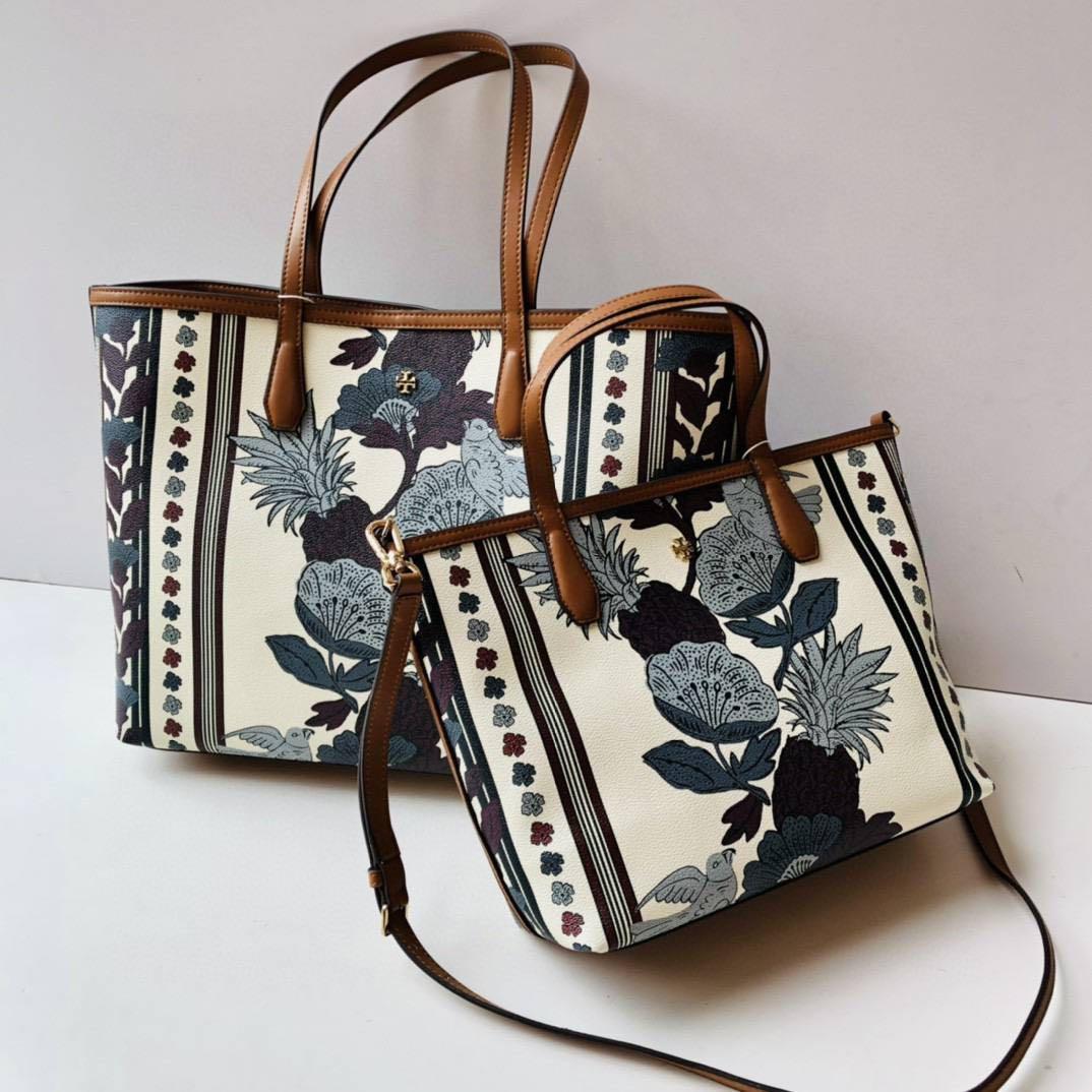 Tory burch tote floral store