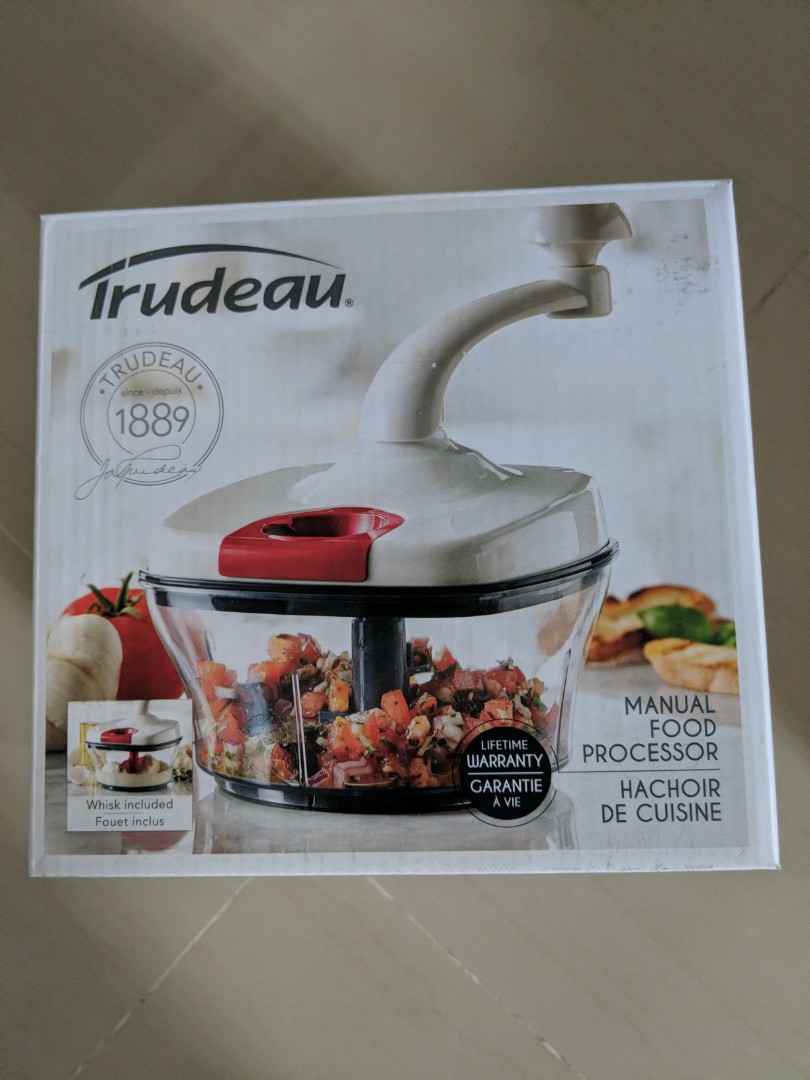 Trudeau Manual Food Processor, TV & Home Appliances, Kitchen Appliances