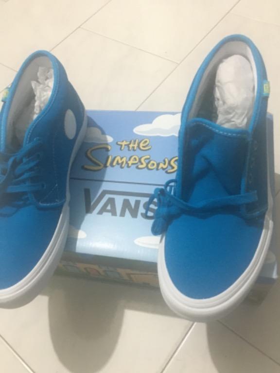 bart simpson vans chukka