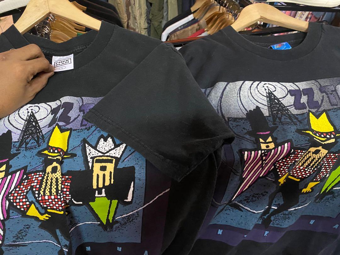 Vintage zz top World Tour Men s Fashion Tops Sets Tshirts