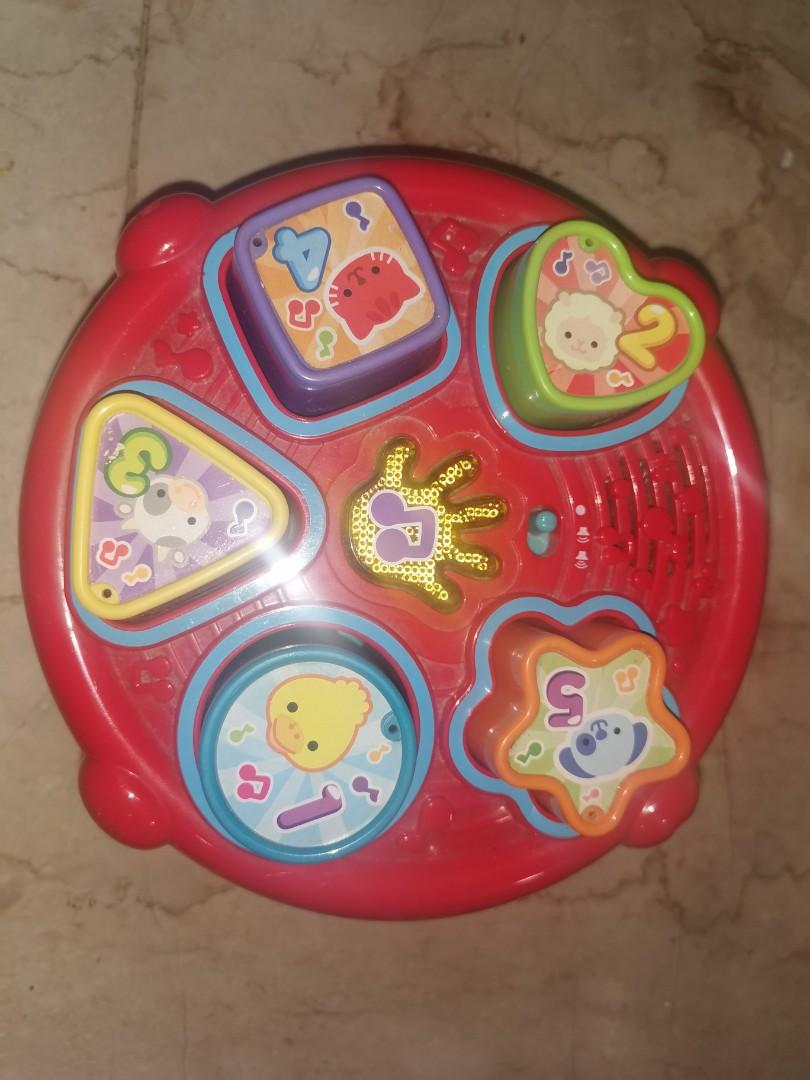 Vtech Shape Sorter Drum Babies Kids Infant Playtime On Carousell