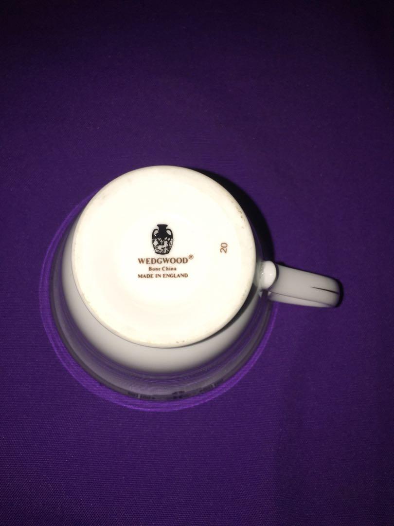 Wedgwood cup with silver lining (Category: Coffee & Tea Tableware) located in Batangas. Submitted by girlmeetspurple (Listing ID 1107969582, Image 2). Description: Wedgwood bone china cup Made in 🏴󠁧󠁢󠁥󠁮󠁧󠁿 England.
