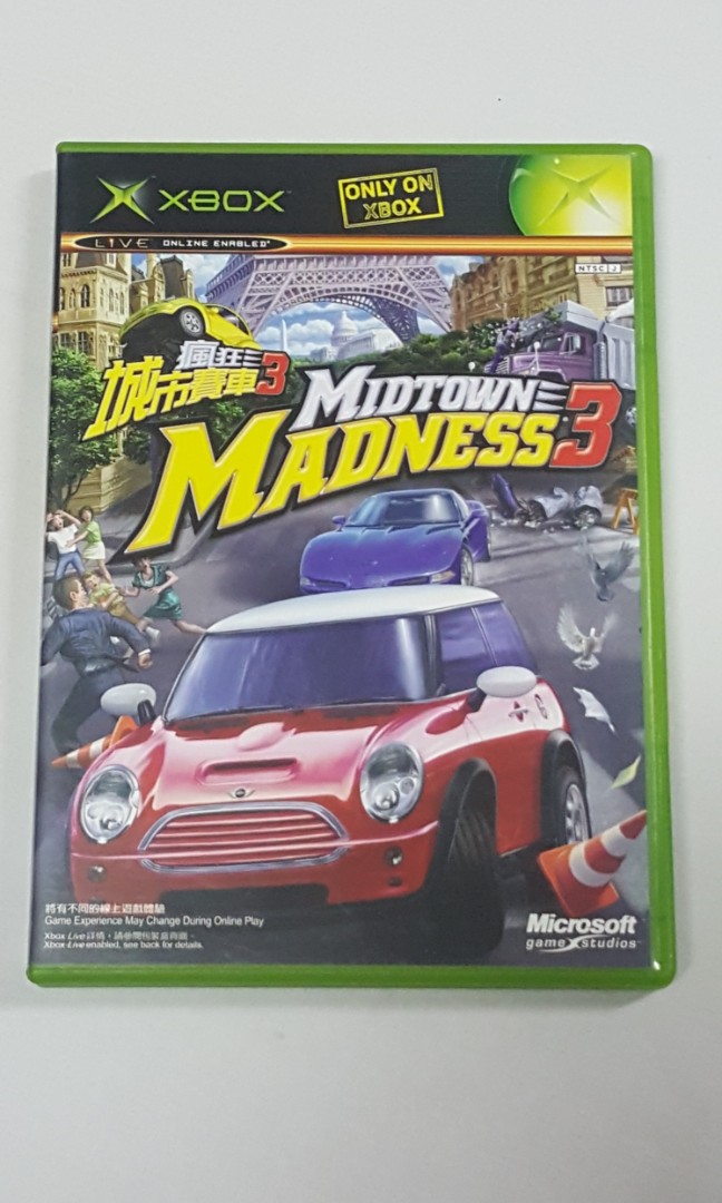 Midtown madness 3 xbox 360 clearance