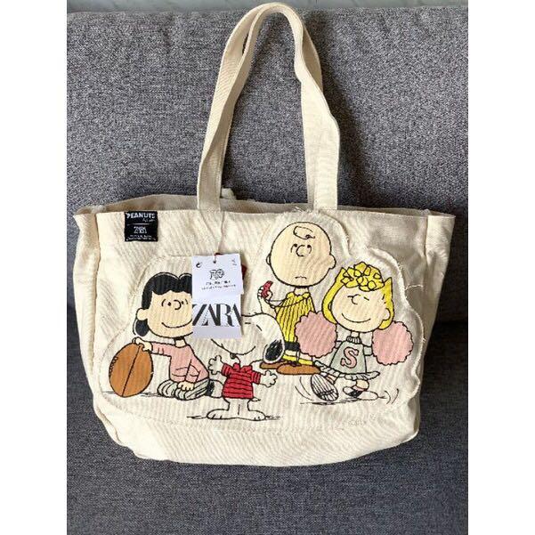 Snoopy hot sale bag zara
