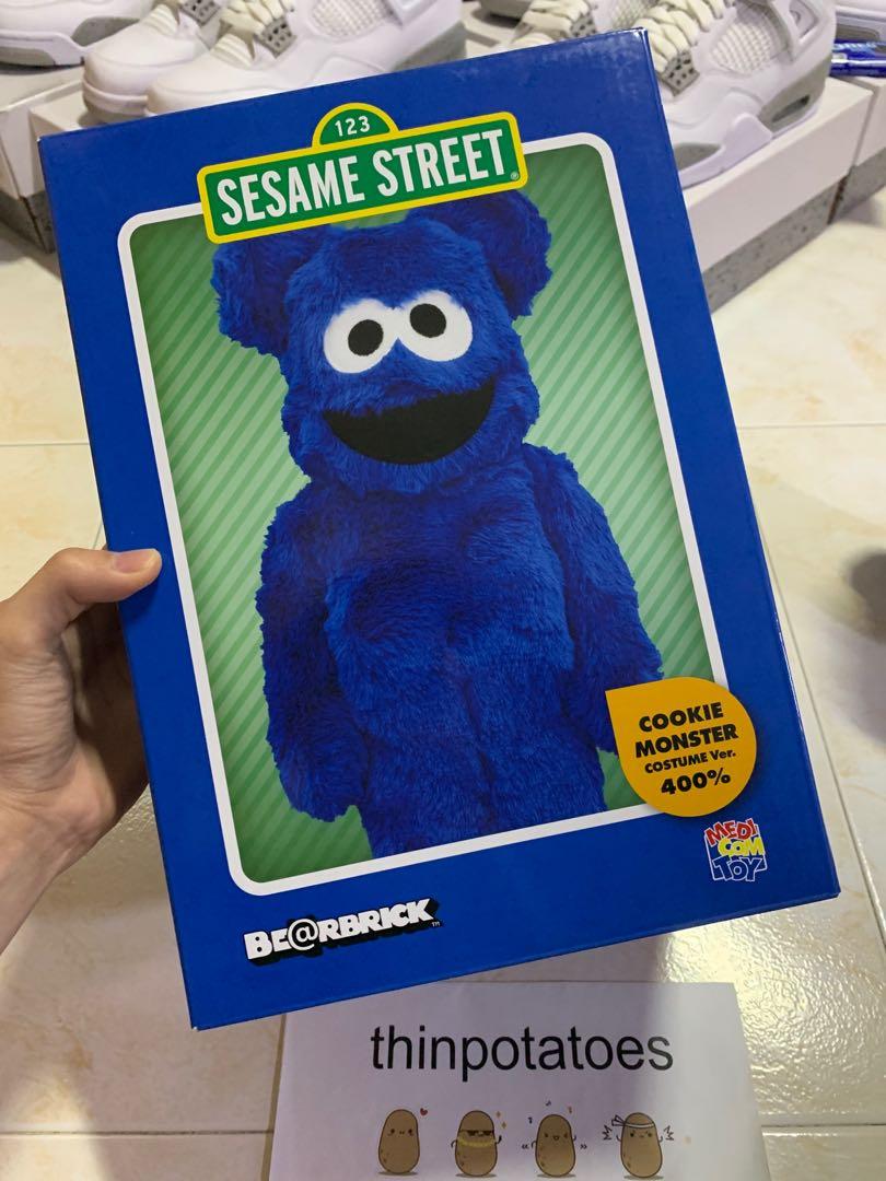 Medicom Toy BEARBRICK Sesame Street Cookie Monster Costume 400% Available  For Immediate Sale At Sotheby's