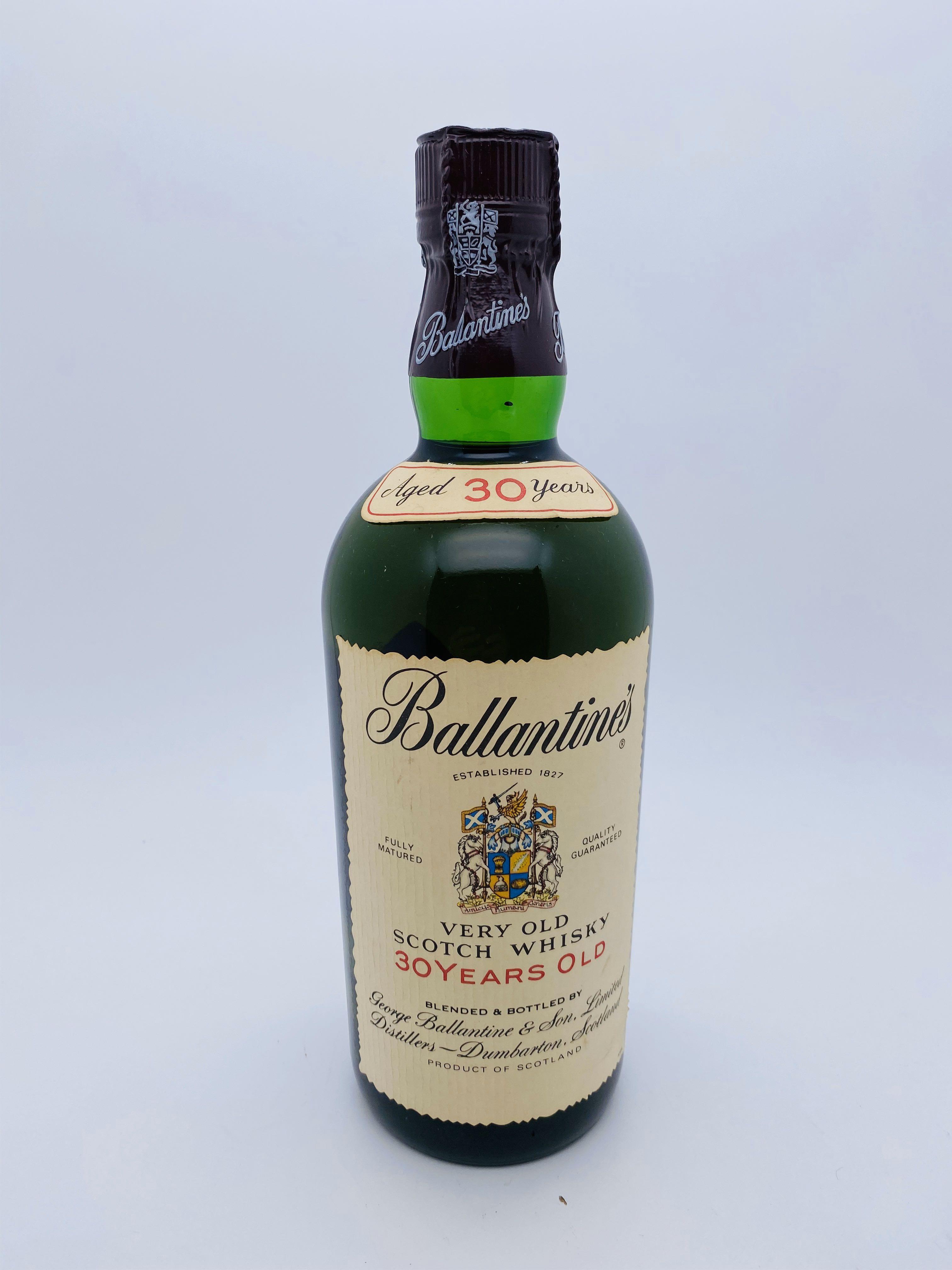 舊裝百靈壇30年威士忌7-80's Ballantine's 30 Years Scotch Whisky