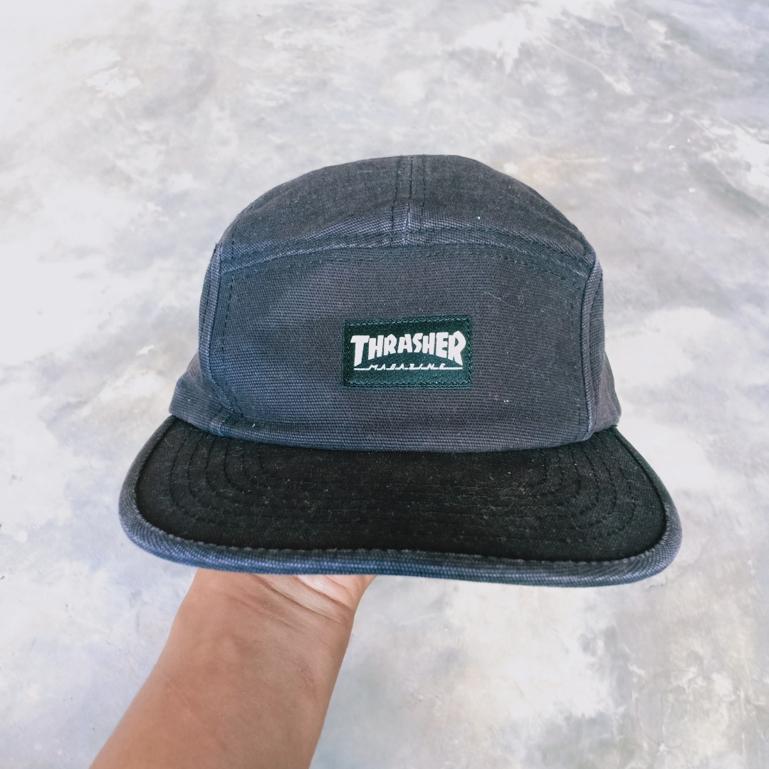 5 panel thrasher Fesyen Pria Aksesoris Topi di Carousell