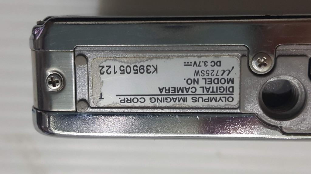 故障 零件機 螢幕畫面泛白 olympus u725sw 數位相機 沒電池, 家具及居家用品, 安全及門鎖 , 安全系統及閉路電視在旋轉拍賣