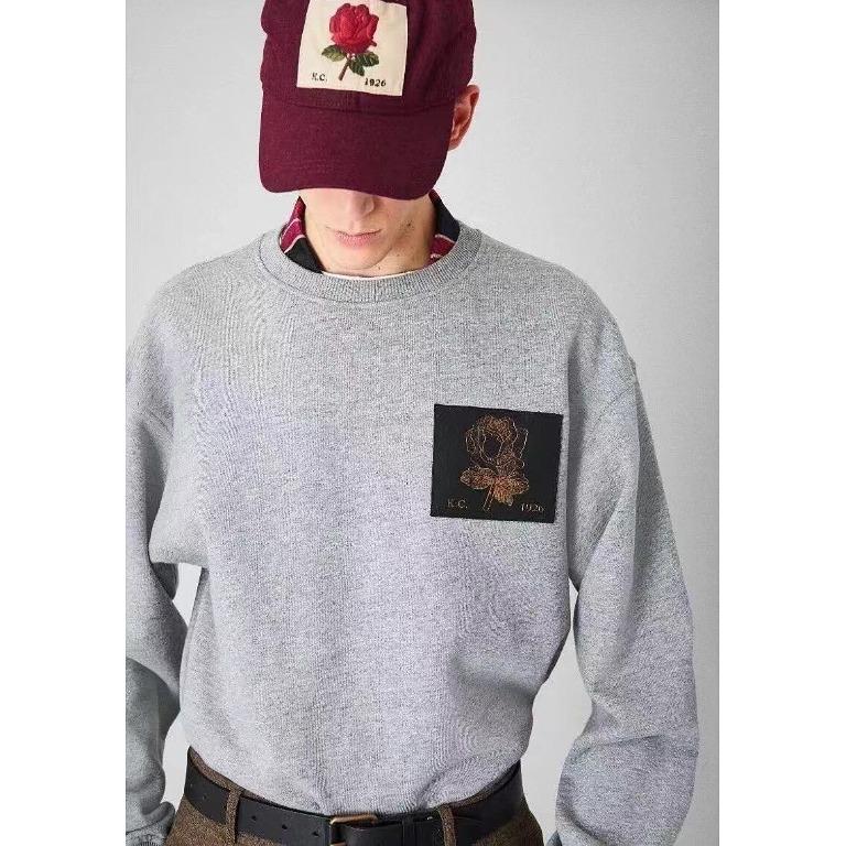 Kent and curwen grey sweatshirt clearance