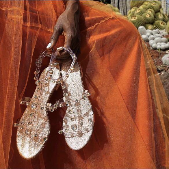 Sophia Webster Dina Gem Flat Sandal Carousell