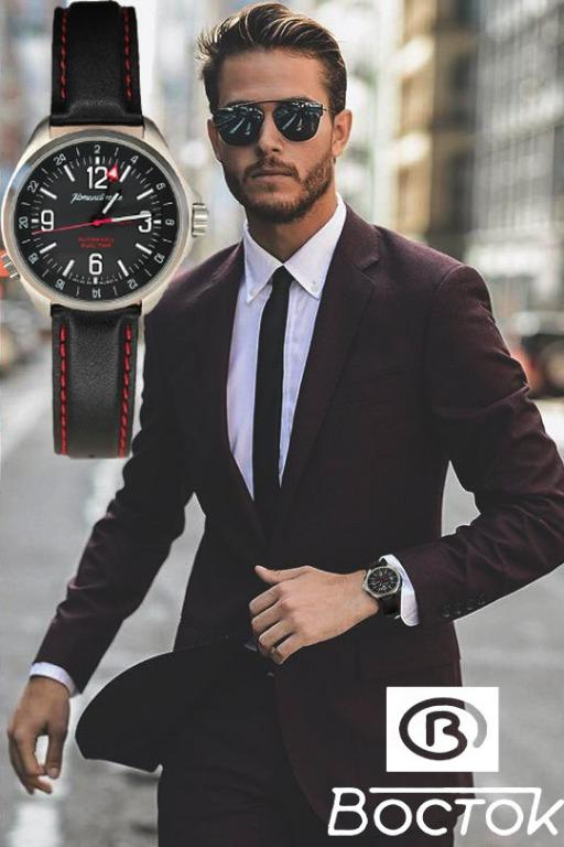 Special Offer RM920 Vostok Watch Komandirskie GMT 24hr K 34