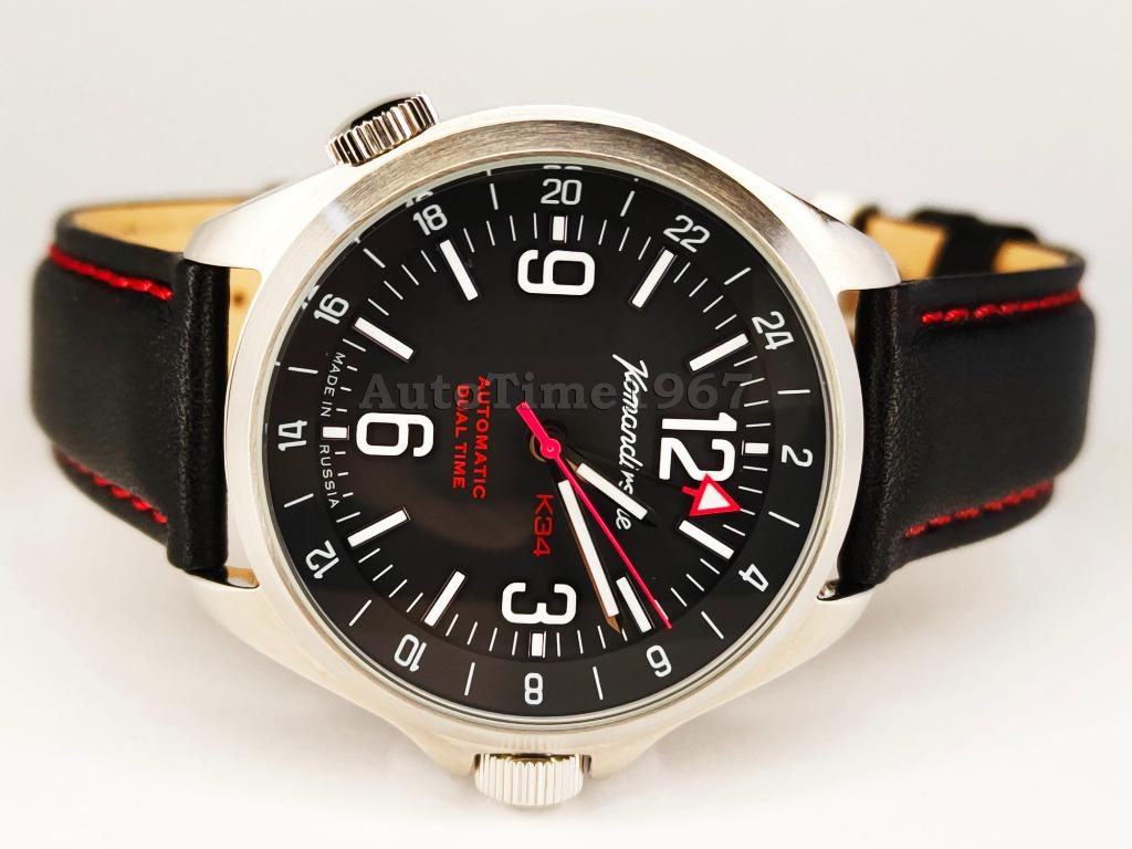 Special Offer RM920 Vostok Watch Komandirskie GMT 24hr K 34