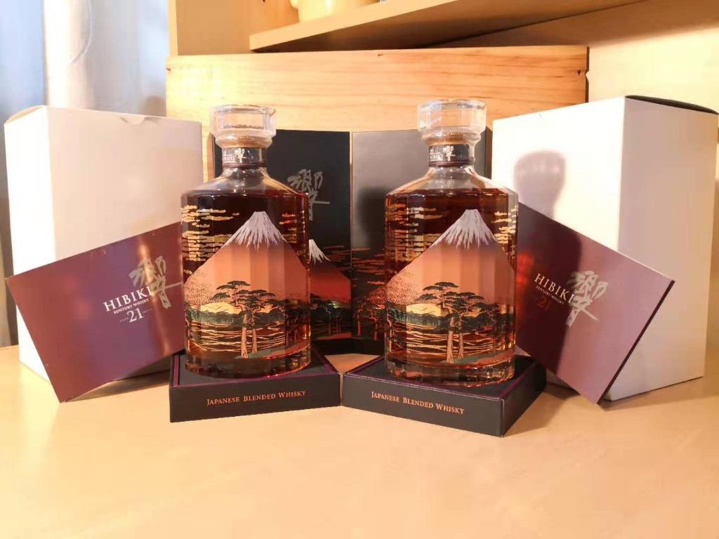 Hibiki 響Whisky (21年) 富士風雲圖特別版2014年(限量發行2000支), 嘢 